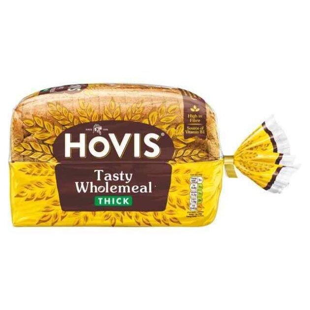 Hovis Wholemeal Medium Bread 800G